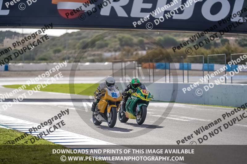 25 to 27th november 2017;Jerez;event digital images;motorbikes;no limits;peter wileman photography;trackday;trackday digital images